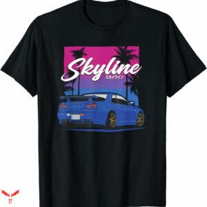 Jdm Car T-shirt Skyline