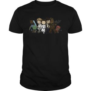 Jedi Star Wars Chibi Characters shirt