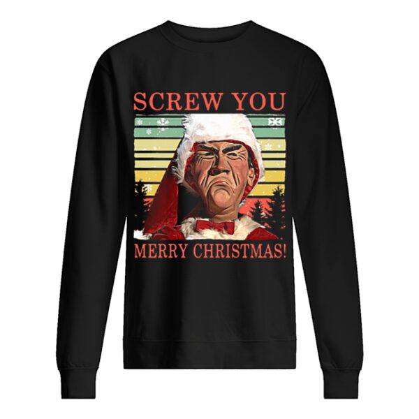 Jeff Dunham Screw You Merry Christmas shirt