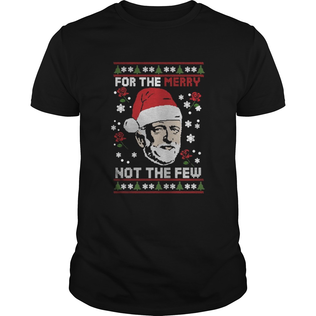 Jeremy Corbyn For the Merry not the Few Christmas sweater Jeremy Corbyn For the Merry not the Few Christmas sweater