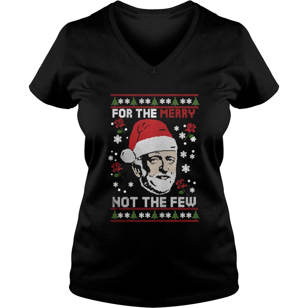 Jeremy Corbyn For the Merry not the Few Christmas sweater Jeremy Corbyn For the Merry not the Few Christmas sweater