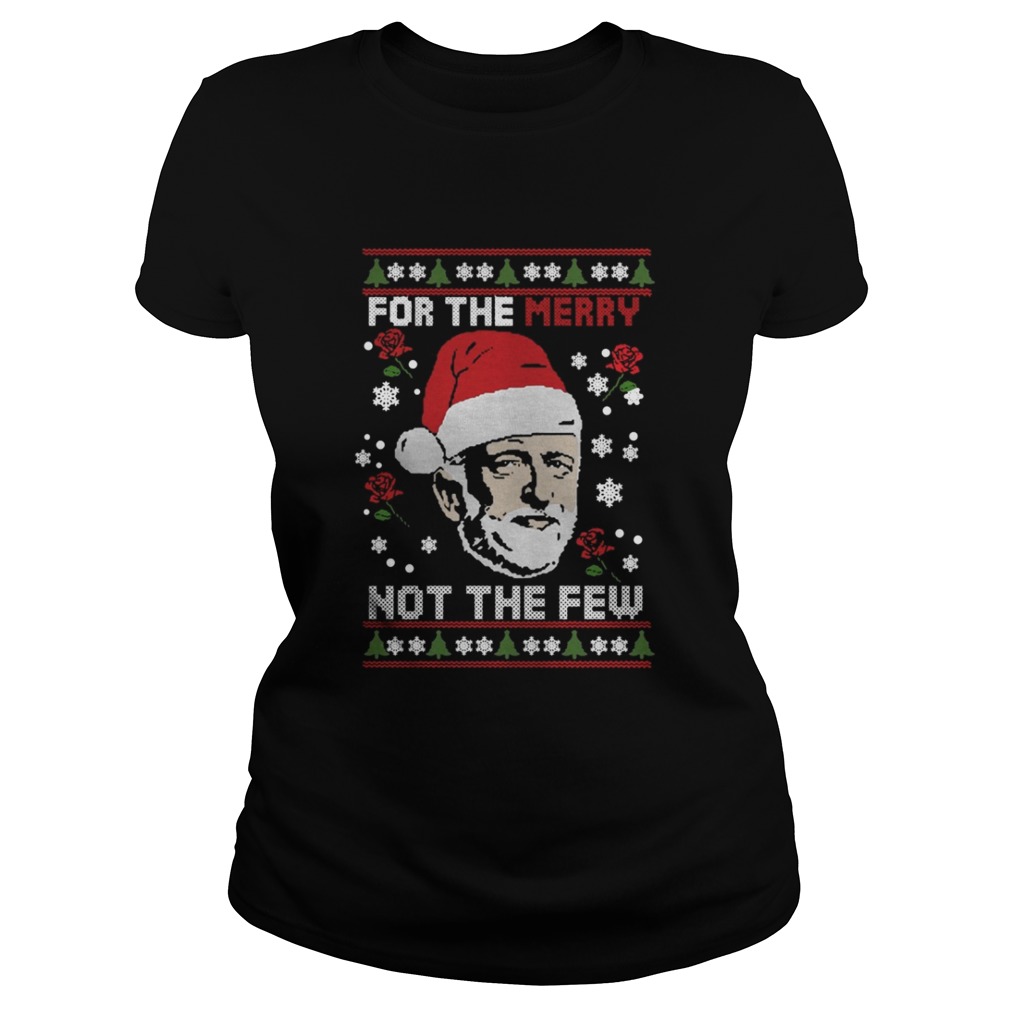Jeremy Corbyn For the Merry not the Few Christmas sweater Jeremy Corbyn For the Merry not the Few Christmas sweater