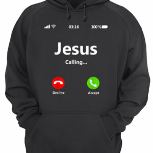 Jesus Is Calling Christian Christmas Gift Xmas shirt 3