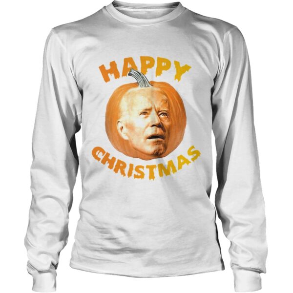 Joe Biden Pumpkin Happy Christmas shirt