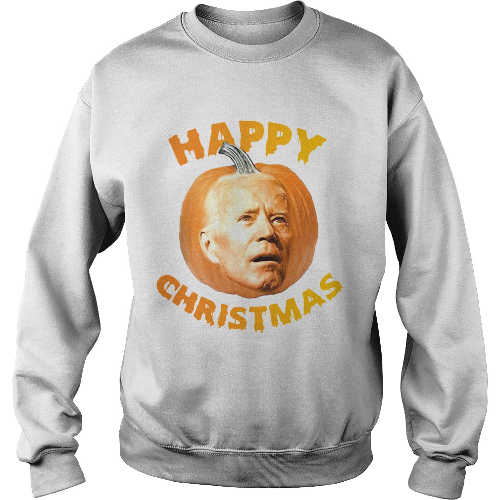 Joe Biden Pumpkin Happy Christmas shirt Joe Biden Pumpkin Happy Christmas shirt