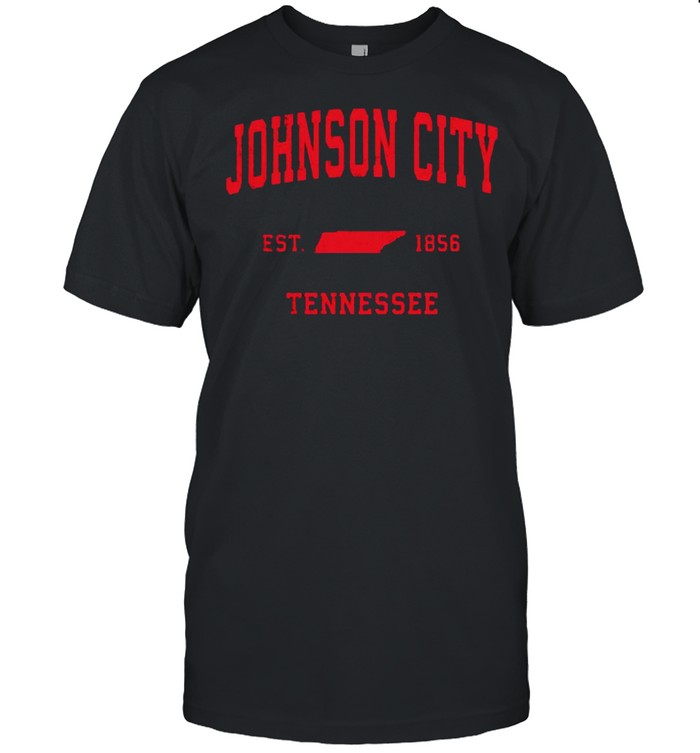 Johnson City Tennessee TN Est 1856 Vintage Sports T-Shirt Johnson City Tennessee TN Est 1856 Vintage Sports T-Shirt