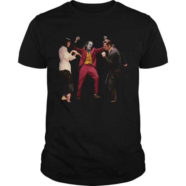 Joker Dance With Mia Wallace Vincent Vega Pulp Fiction Shirt