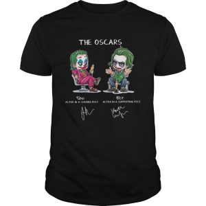 Joker The Oscars 92nd 81st actor in a leading role actor in a supporting role shirt