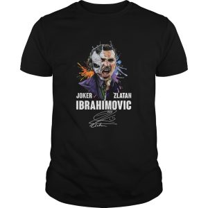 Joker Zlatan Ibrahimovic signature shirt
