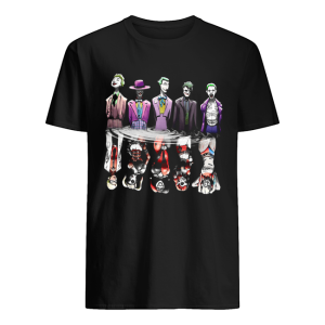 Joker reflection mirror water Harley Quinn shirt