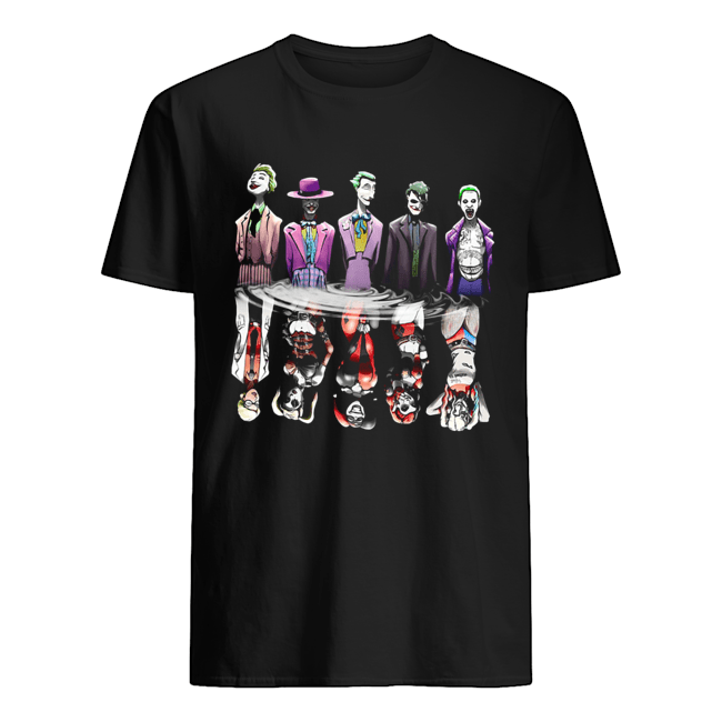 Joker reflection mirror water Harley Quinn shirt Joker reflection mirror water Harley Quinn shirt