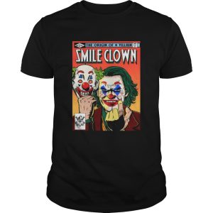 Joker the origin of a villain smile clown shirt