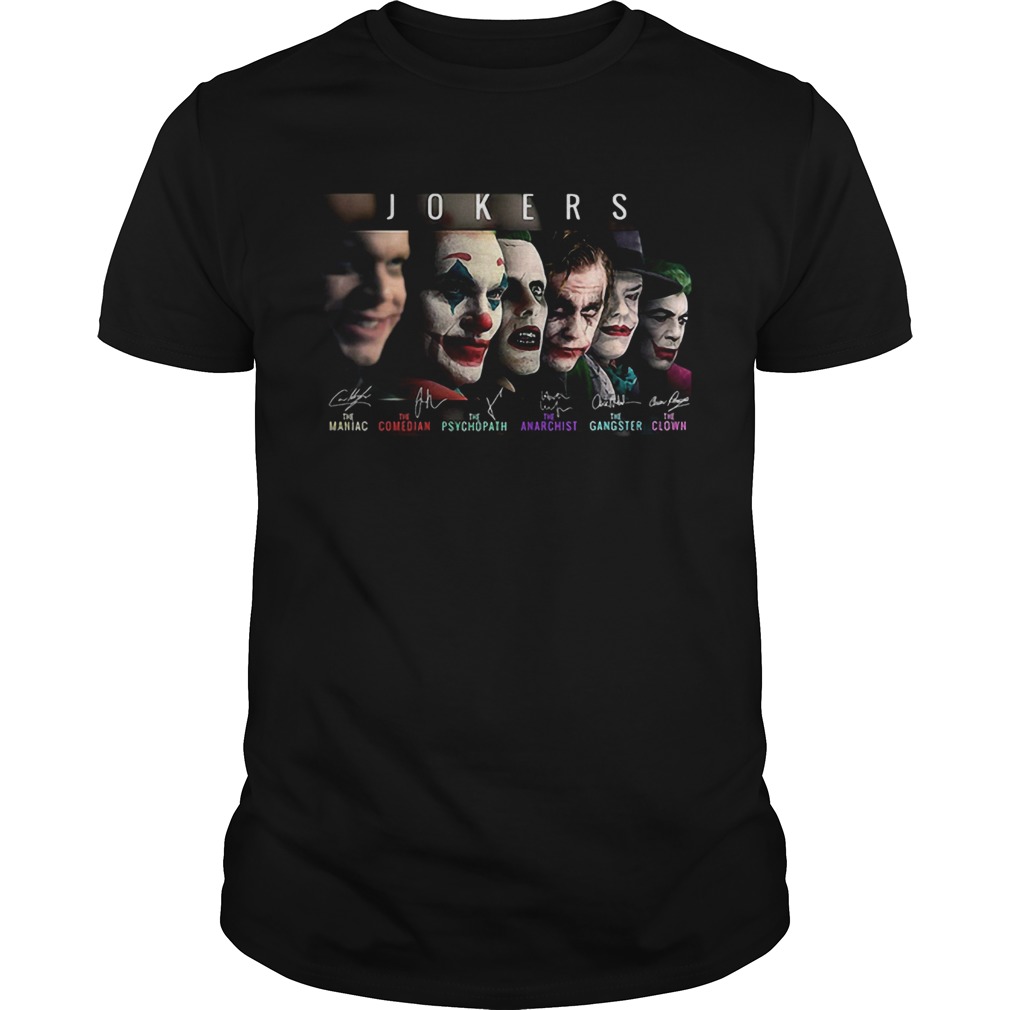 Jokers Friends all version signature shirt Jokers Friends all version signature shirt