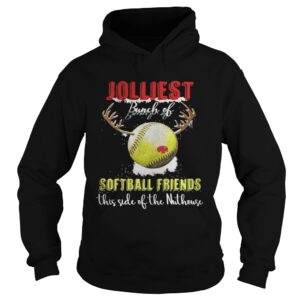 Jolliest Bunch Of Softball Friends Shirt 1