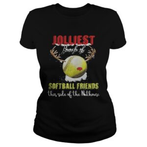 Jolliest Bunch Of Softball Friends Shirt 2