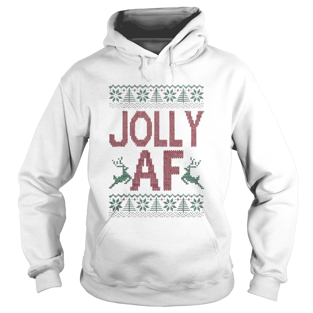 Jolly Af Ugly Christmas shirt Jolly Af Ugly Christmas shirt