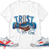 Jordan 3 Wizards T-Shirt Snake Trust No One Matching