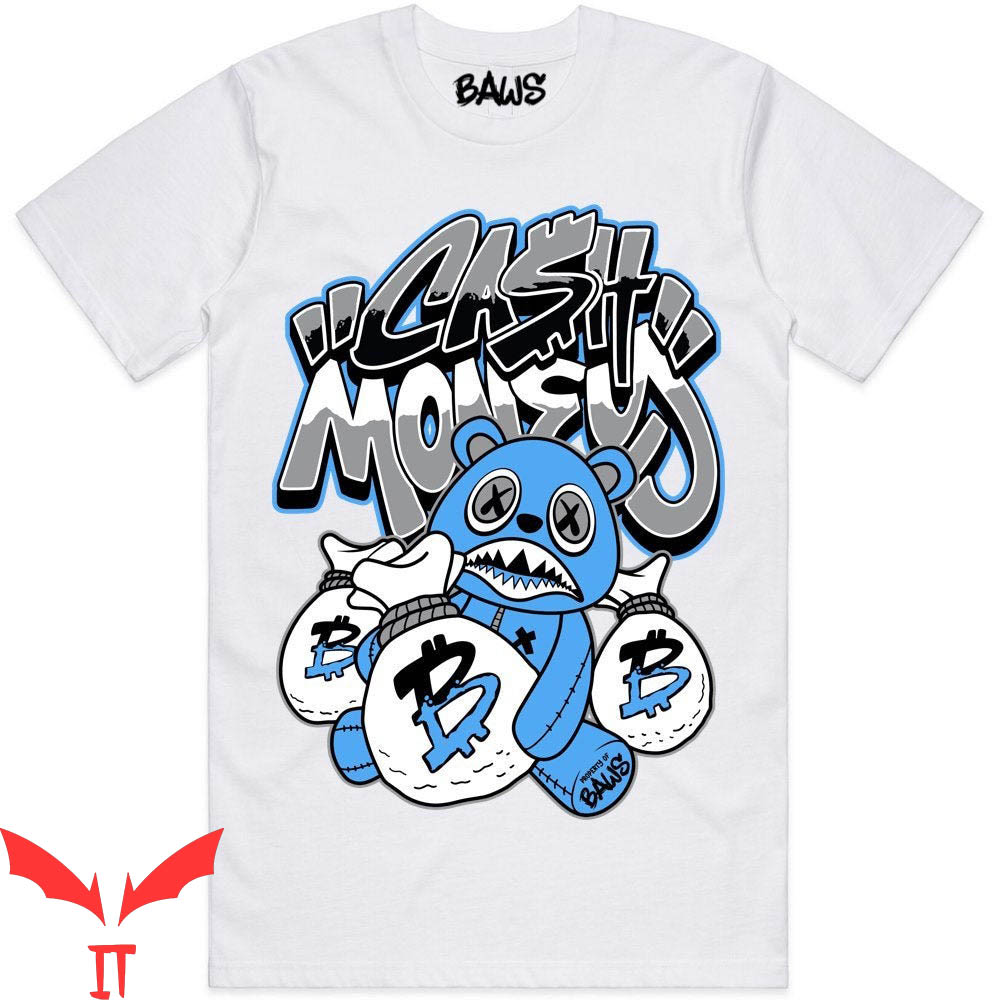 Jordan 5 UNC T-Shirt Jordan Retro 5 UNC Cash Money Baws Jordan 5 UNC T-Shirt Jordan Retro 5 UNC Cash Money Baws