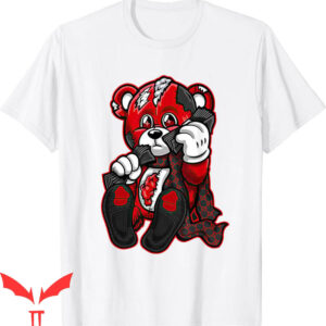 Jordan Thunder 4 T-Shirt Red Heartbreak Money Drip Retro