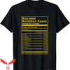 Jordan Thunder 4 T-Shirt Success Nutrition Facts Label