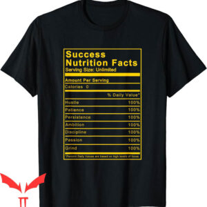 Jordan Thunder 4 T-Shirt Success Nutrition Facts Label