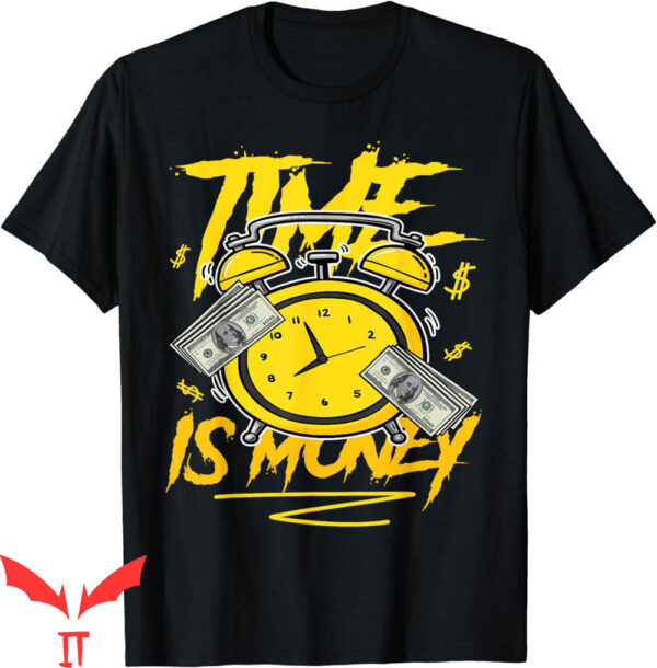 Jordan Thunder 4 T-Shirt Time Is Money Drip Match Sneaker