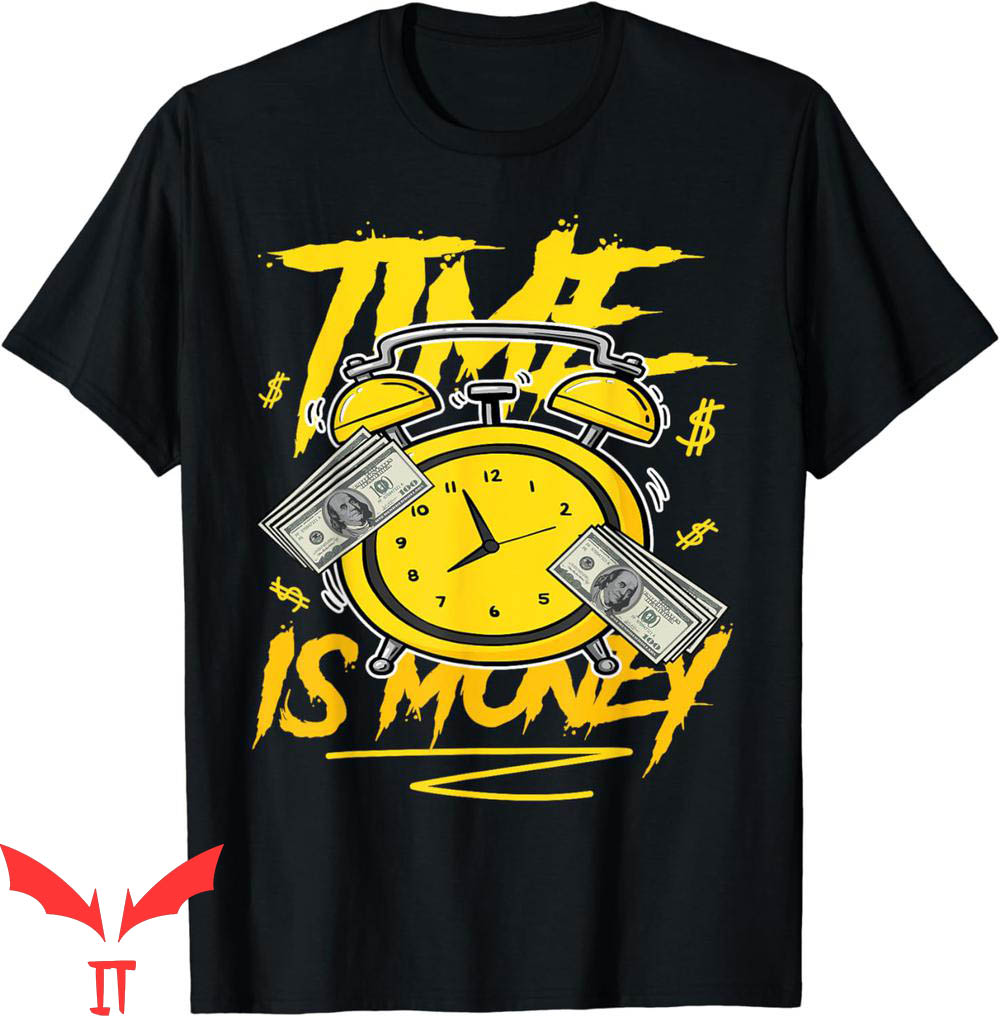 Jordan Thunder 4 T-Shirt Time Is Money Drip Match Sneaker Jordan Thunder 4 T-Shirt Time Is Money Drip Match Sneaker