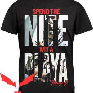 Juicy J Skull T-shirt Juicy J Spend The Night T-shirt