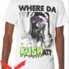 Juicy J Skull T-shirt Juicy J Where’s The Kush At T-shirt