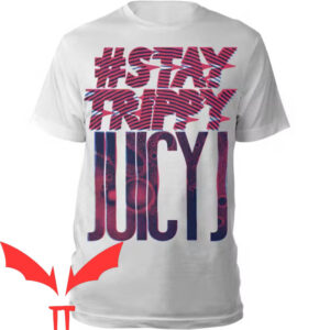 Juicy J Skull T-shirt Stay Trippy Logo T-shirt