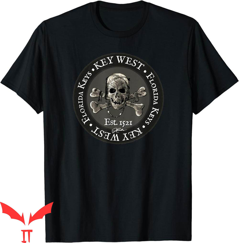 Key West T-Shirt FL Pirate Skull And Crossbones Retro Key West T-Shirt FL Pirate Skull And Crossbones Retro