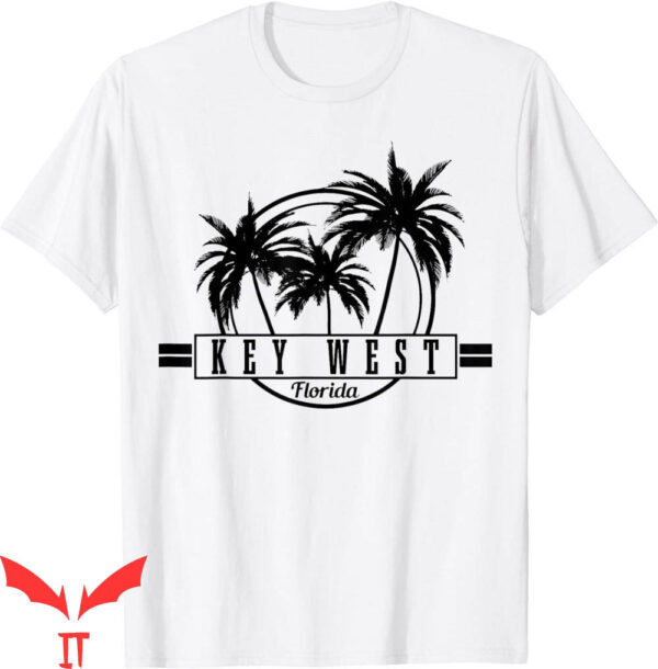 Key West T-Shirt Florida Palm Tree Retro Vintage Vacation