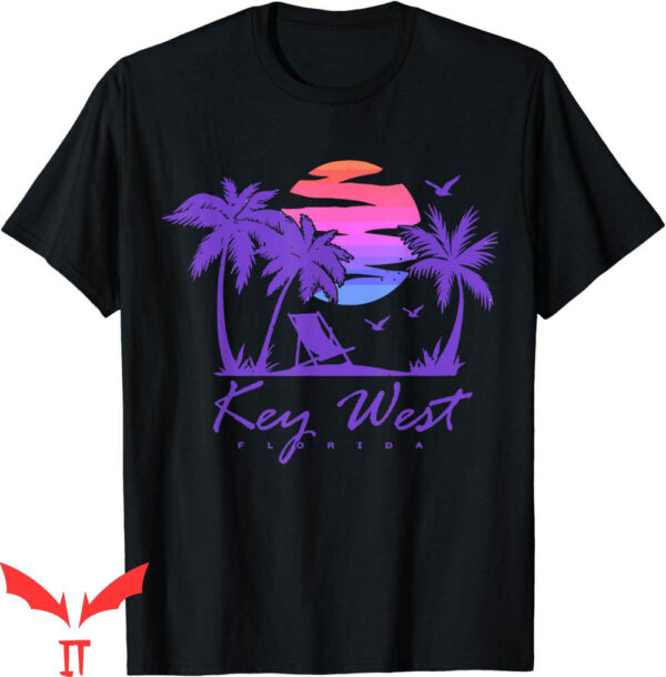 Key West T-Shirt Florida Spring Break Vacation Sunset