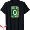 Key West T-Shirt Mile 0 Florida Sign Rusted Vacation