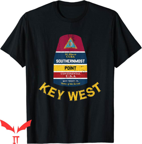 Key West T-Shirt Southernmost Point Florida Keys Souvenir