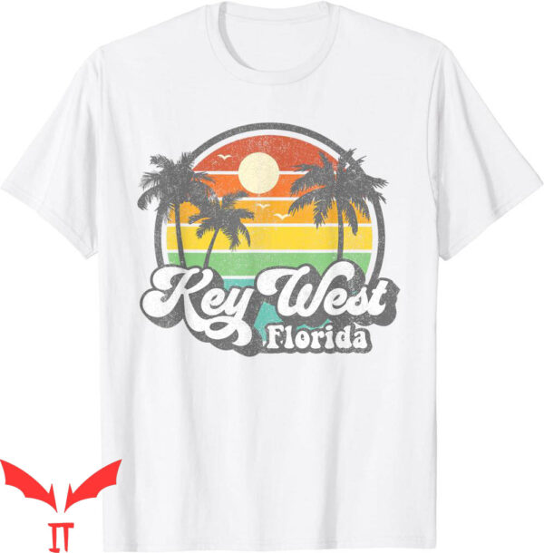 Key West T-Shirt Vintage Florida Keys Retro 70’s Beach