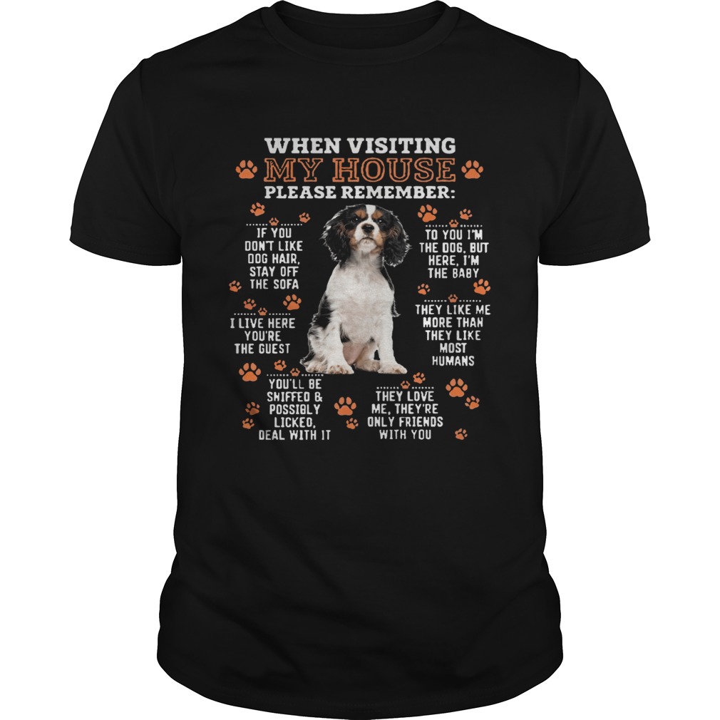 King When Visiting My House Please Remember shirt King When Visiting My House Please Remember shirt