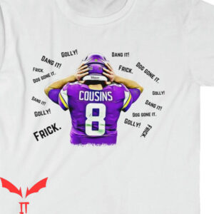 Kirk Cousins T-Shirt Minnesota Vikings Football Minnesota