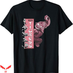 Kung Fu Panda T-Shirt Master Tigress Pose Banner T-Shirt