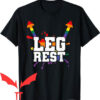 Leg Rest T-shirt Vagitarian Design Lesbian T-shirt