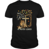 Lion Fall For Jesus He Never Leaves shirt