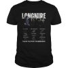 Longmire signatures thank you for the memoriesRecovered shirt
