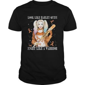 Look Like Quinn Fight Like A Warrior Leukemia Awareness shirt