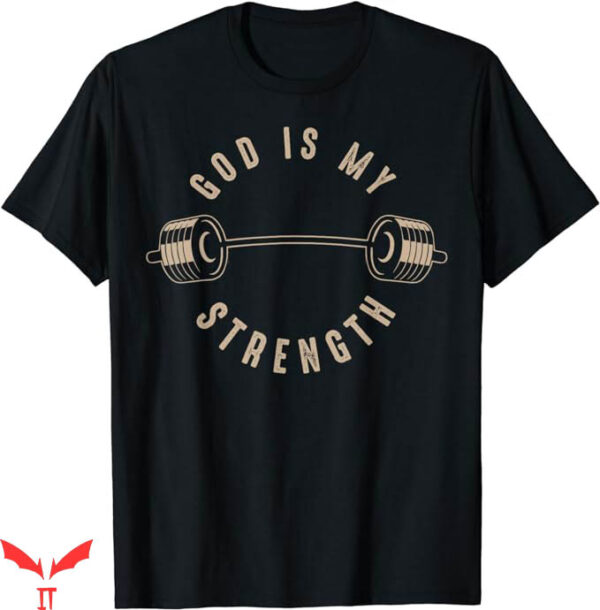 Lord’s Gym T-Shirt Cute God Is Rock Funny Gym Gift