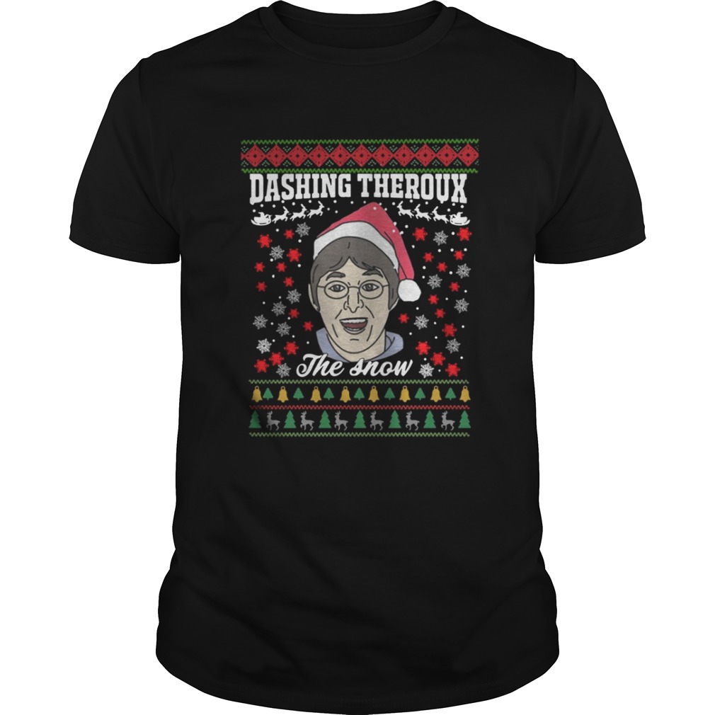 Louis Theroux Dashing Theroux The snow Christmas sweater Louis Theroux Dashing Theroux The snow Christmas sweater