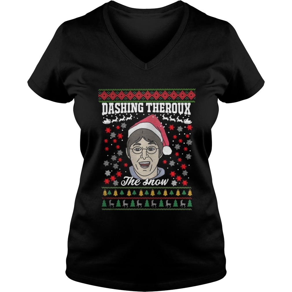Louis Theroux Dashing Theroux The snow Christmas sweater Louis Theroux Dashing Theroux The snow Christmas sweater