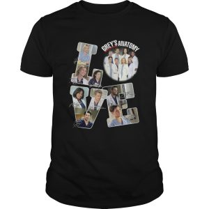 Love Greys Anatomy Signature shirt