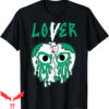 Lucky Green T-Shirt 13s Loser Lover Heart Cry 13 Retro
