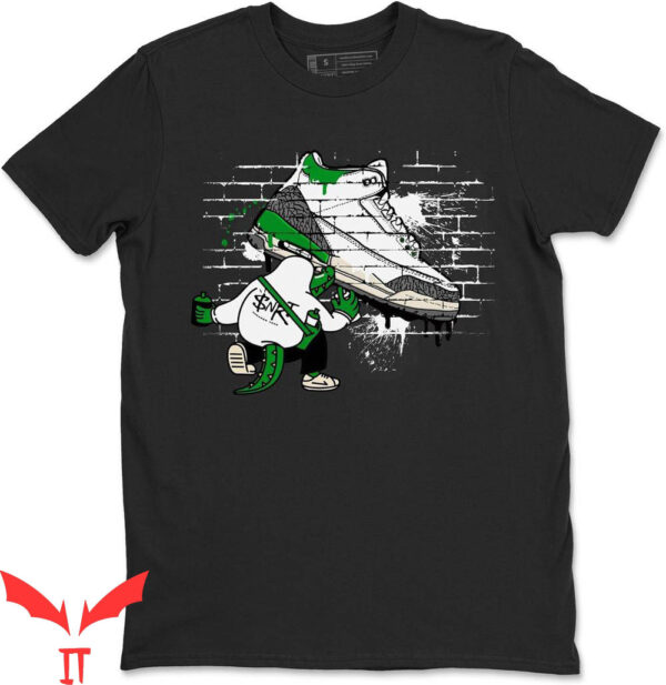 Lucky Green T-Shirt Crocodile Artist Sneaker Matching