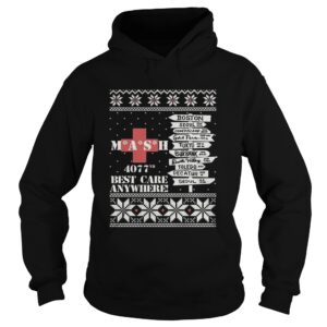 MASH Boston Seul Tokyo 4077 best care anywhere christmas shirt